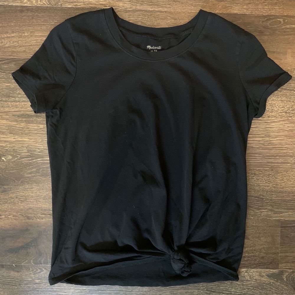 Madewell Front Knot Tee
